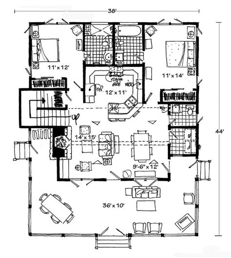 Bunkhouse II - | Coastal Living House Plans