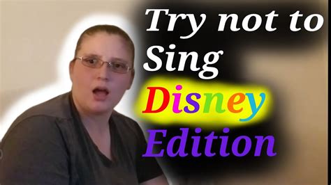 Try not to sing Disney - YouTube