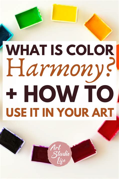 What color harmony is and how to use it in your painting – Artofit