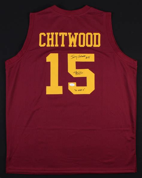 Maris Valainis Signed "Hoosiers" Hickory Huskers Jersey Inscribed "Jimmy Chitwood" & "I'll Make ...