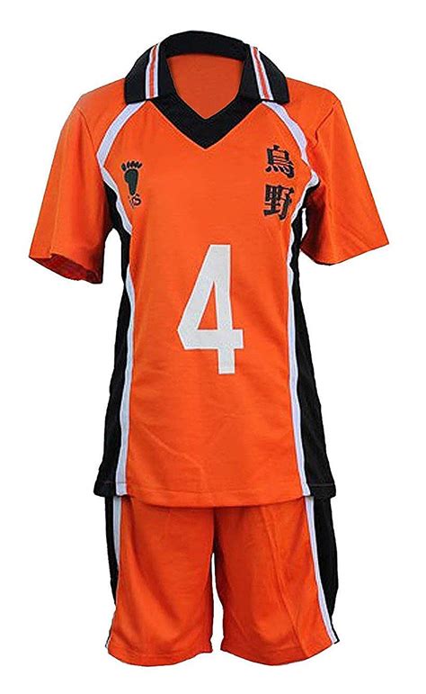 Haikyuu Karasuno High School Uniform Jersey Volleyball Cosplay Costume ...