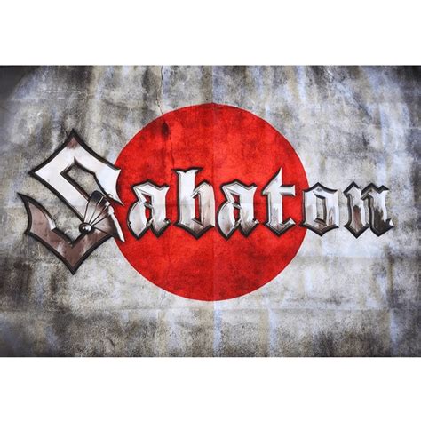 Japan Sabaton Logo Flag | Sabaton Official Store