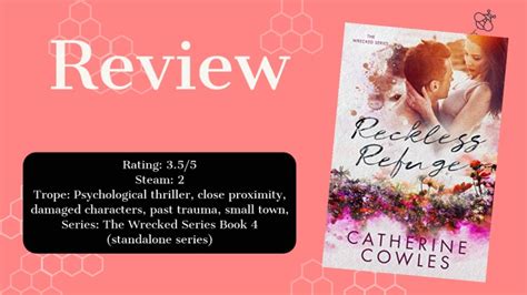 Review: Reckless Refuge by Catherine Cowles - Bookcase and Coffee