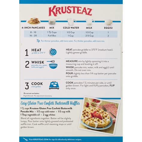 Krusteaz Buttermilk Pancake Mix Recipes