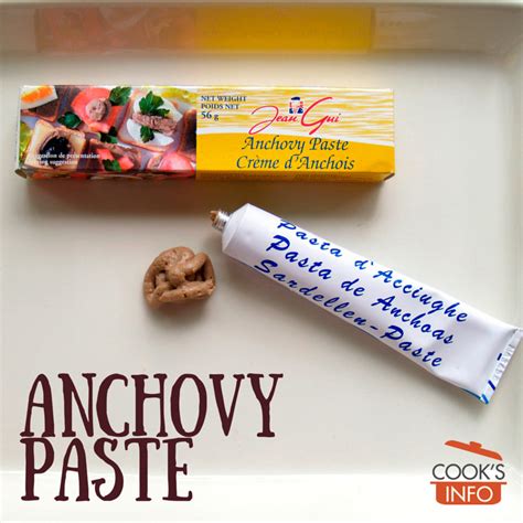 Anchovy Paste - CooksInfo