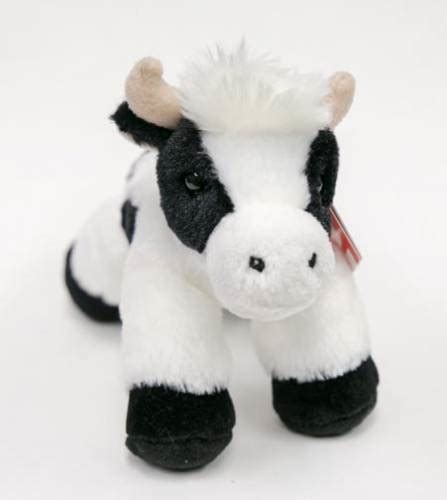 Cow mini-moo, plush toy farm animal - Chisholm Trail Heritage Center