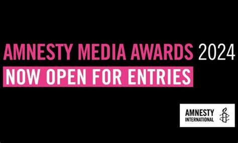 Amnesty Media Awards 2024: entry deadline extended