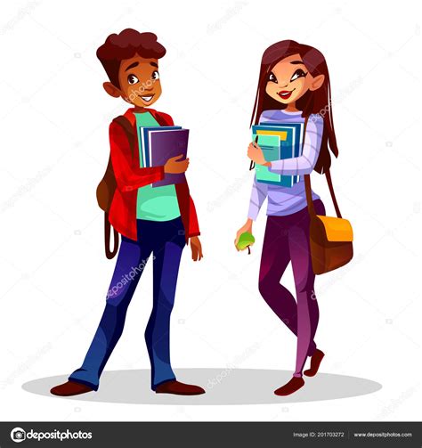 College or university students vector illustration Stock Illustration ...