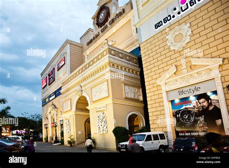 Entrance of a shopping mall, Chennai Citi Centre, Mylapore, Chennai ...