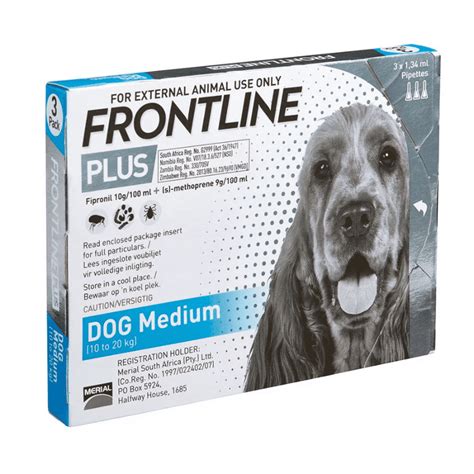 Frontline Plus Medium Dog 10-20kg Tick & Flea Treatment - Puppify - Pet Store & Mobile Grooming