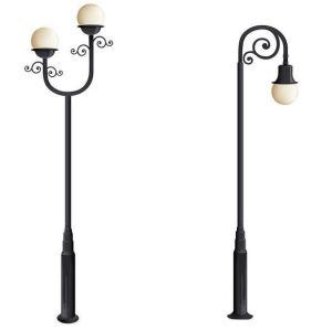 China Aluminium Decorative Street Lighting Pole Used Parking Lot Light Poles - China Lighting ...