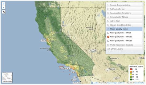 Impervious Surface: Water Quality Index | Sustainability Indicators