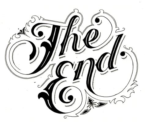 The End - Cliparts.co