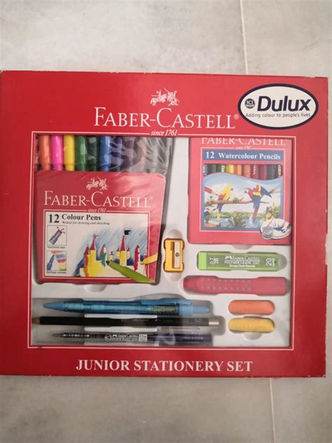 Faber Castell Junior Stationery Set, Hobbies & Toys, Stationery & Craft, Stationery & School ...