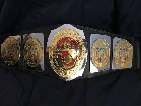 My NWA Georgia Championship : r/wrestlingbelts