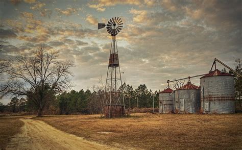 Lee County, Georgia | Lee county, Farmhouse pictures, Tilting at windmills