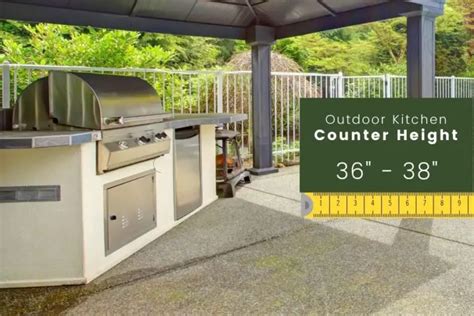 Outdoor Kitchen Dimensions Made Easy [28 Informative Images]