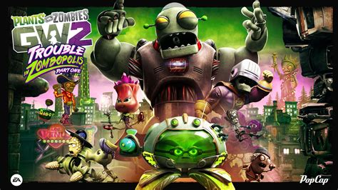 Plants vs. Zombies: Garden Warfare 2 Gets Free Trouble in Zombopolis DLC - Xbox One, Xbox 360 ...