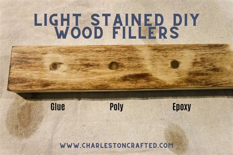 How to make DIY wood filler