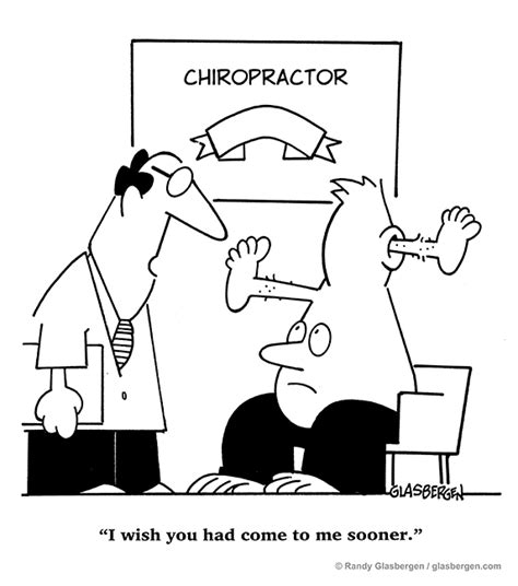 Chiropractic Funny Cartoons