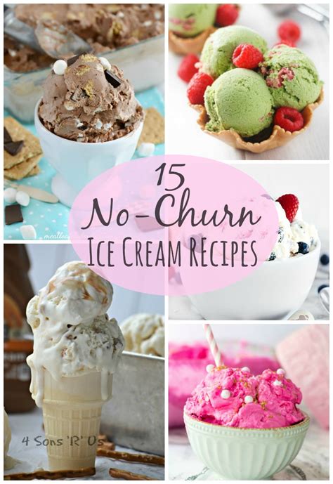 15 No-Churn Ice Cream Recipes - 3 Yummy Tummies