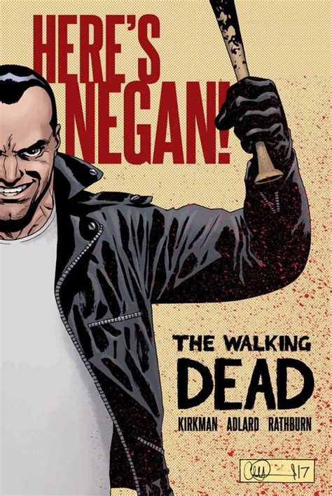 Negan's Origin Collected in 'The Walking Dead: Here's Negan!' Hardcover Graphic Novel - Horror ...