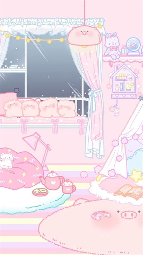 (notitle) 4K | Cute anime wallpaper, Cute pastel wallpaper, Soft wallpaper