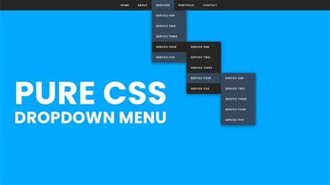 Drop Down Menu In Css And Html Free Download For Windows