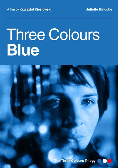 Three Colours: Blue (1993) in 2022 | Film blue, Best movie posters, Three colors blue