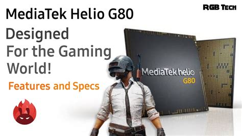 MediaTek Helio G80 Specifications | Designed for Gaming World - YouTube