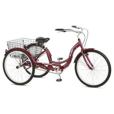 Schwinn Meridian 26" Specialty Bike - Burgundy : Target