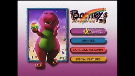 Barney Dvd Menu More