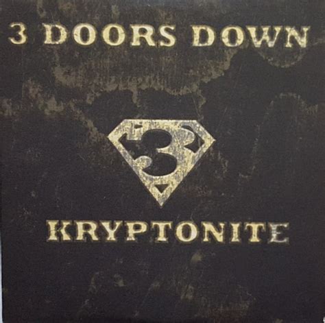 3 Doors Down - Kryptonite (2000, CD) | Discogs