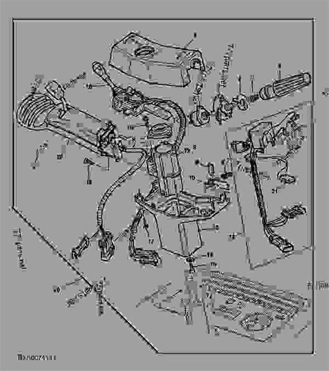 Multi-Function Unit With ELECTR. Reverser Control (IVT) - TRACTOR John Deere 7520 - TRACTOR ...