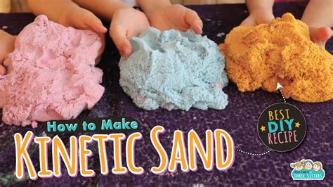 Easy Diy Kinetic Sand Recipe | Bryont Blog