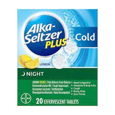 Alka Seltzer Plus Night Time: Uses - Side Effects - Warnings- Med Review Hub