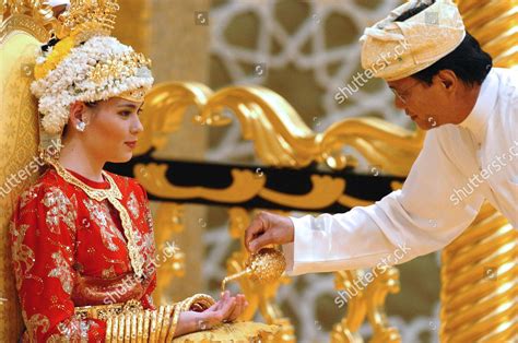 Royal Wedding Brunei Berinai Ceremony Throne Editorial Stock Photo ...