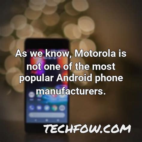 Motorola Android 12 Update (Guide!) - TechFOW.com