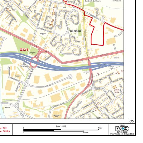 Map Of Glasgow City Centre - TravelsFinders.Com