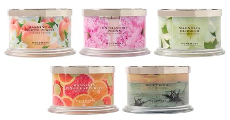 HomeWorx & ScentWorx Spring Candles home fragrances - The Perfume Girl