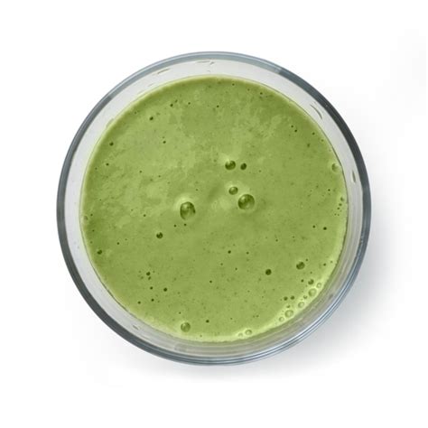 Premium Photo | Green smoothie detox drink isolated on white