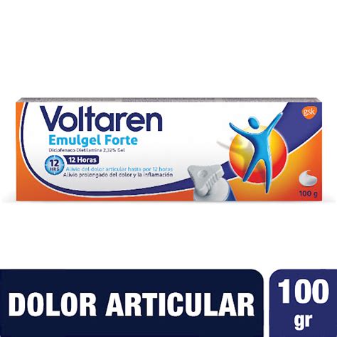 Voltaren Emulgel Forte Diclofenaco 2.32% Gsk Tubo Crema x 100 gr