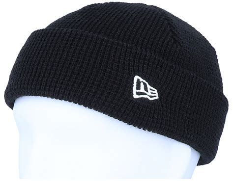 None Knit Black Short Beanie - New Era beanies - Hatstoreworld.com