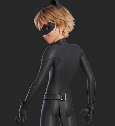 Cat Noir is ready for action! #miraculousladybugthemovie #zagheroez ...