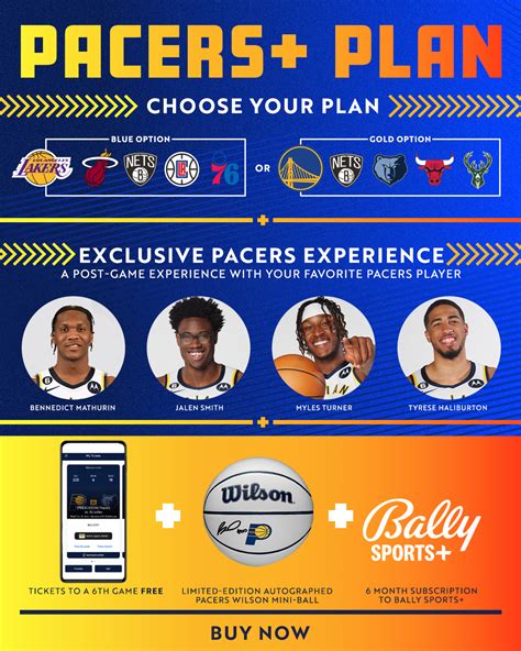 Indiana Pacers on Twitter: "with the all-new Pacers+ Plan you have the ...