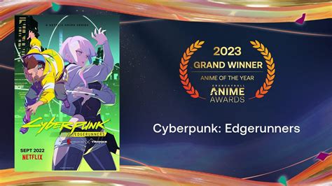 Cyberpunk Edgerunners Wins Anime of the Year at Crunchyroll’s 2023 ...