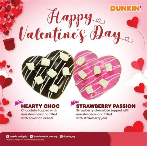 Dunkin Donuts Valentine's Day Special (valid until 28 Feb 2021)