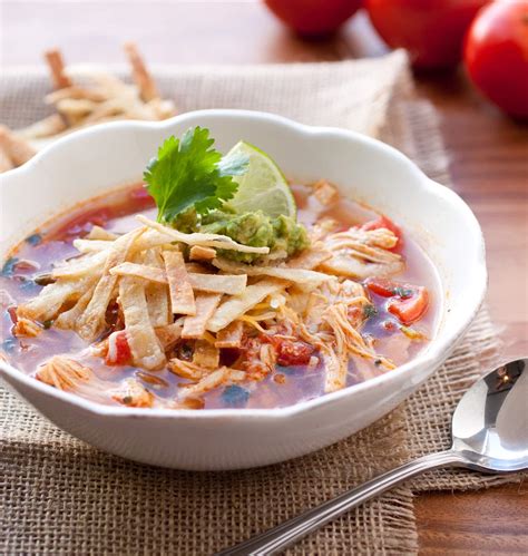 Slow Cooker Chicken Tortilla Soup - Cooking Classy