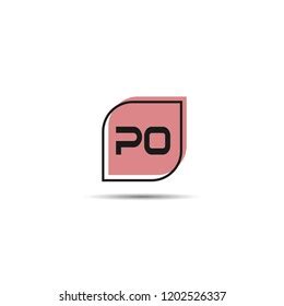 Initial Letter Po Logo Template Design Stock Vector (Royalty Free) 1202526337 | Shutterstock