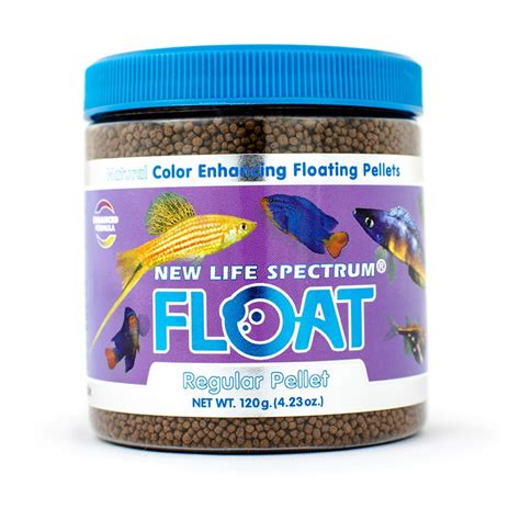 New Life Spectrum Float Fish Food Floating Pellets, 120 g - Walmart.com - Walmart.com